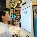 Paying by facial recognition with Alipay