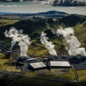 Kraftwerk verschließt Kohlendioxid in Gestein