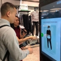 Receiving shopping recommendations via a face scan 